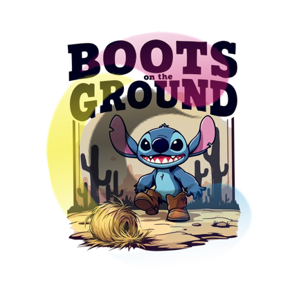 Stitch Boots on the Ground png